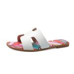 BS116 Summer Women'S Shoes New Korean Style Flat-Toe Flat Slippers Women'S Flat