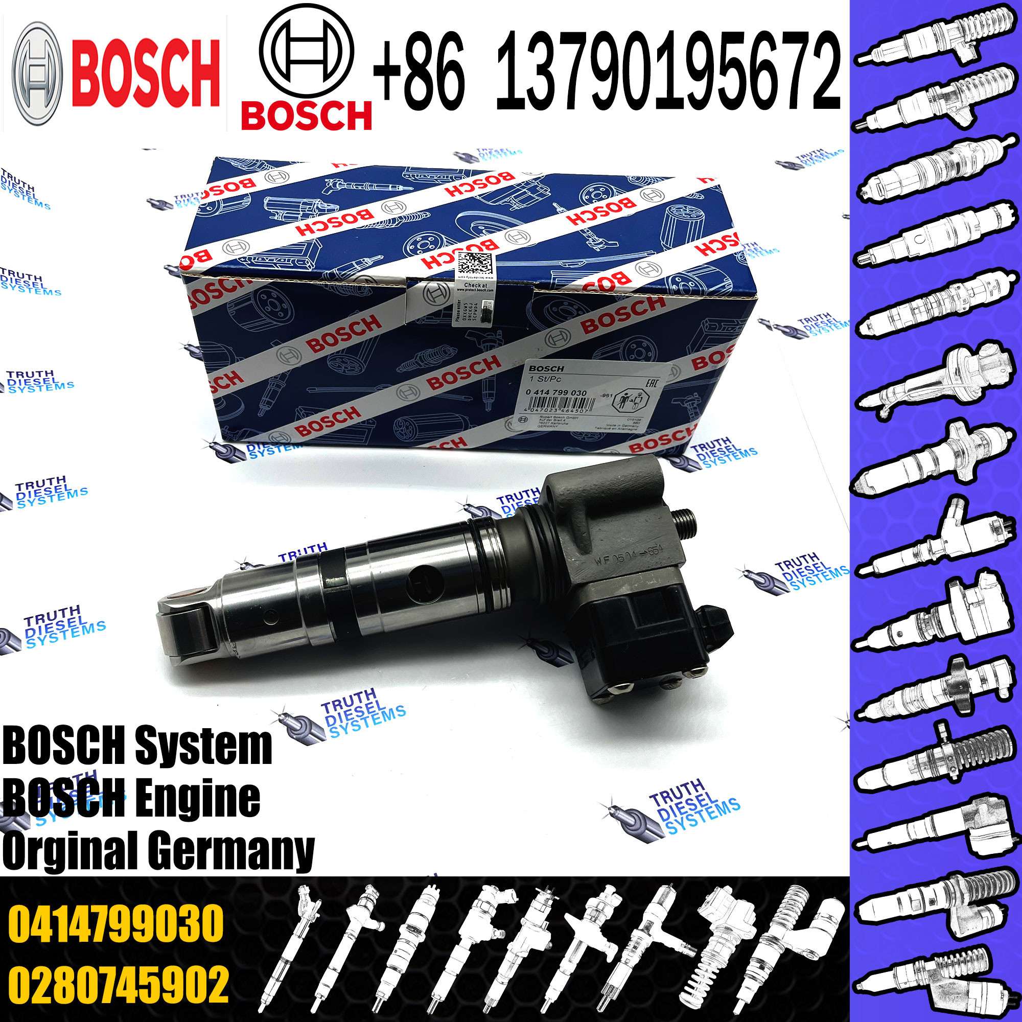 Fuel Injection Unit Pump 0414799030 0414799015 For Khodro Mercedes 0280748902 A0280748902 0986445020