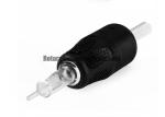Diameter 1”Disposable Tattoo Tubes Black Grip Clear Tips For Tattoo Machine