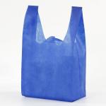 Handled Polypropylene Non Woven T Shirt Bag Shrink Resistant Laminated