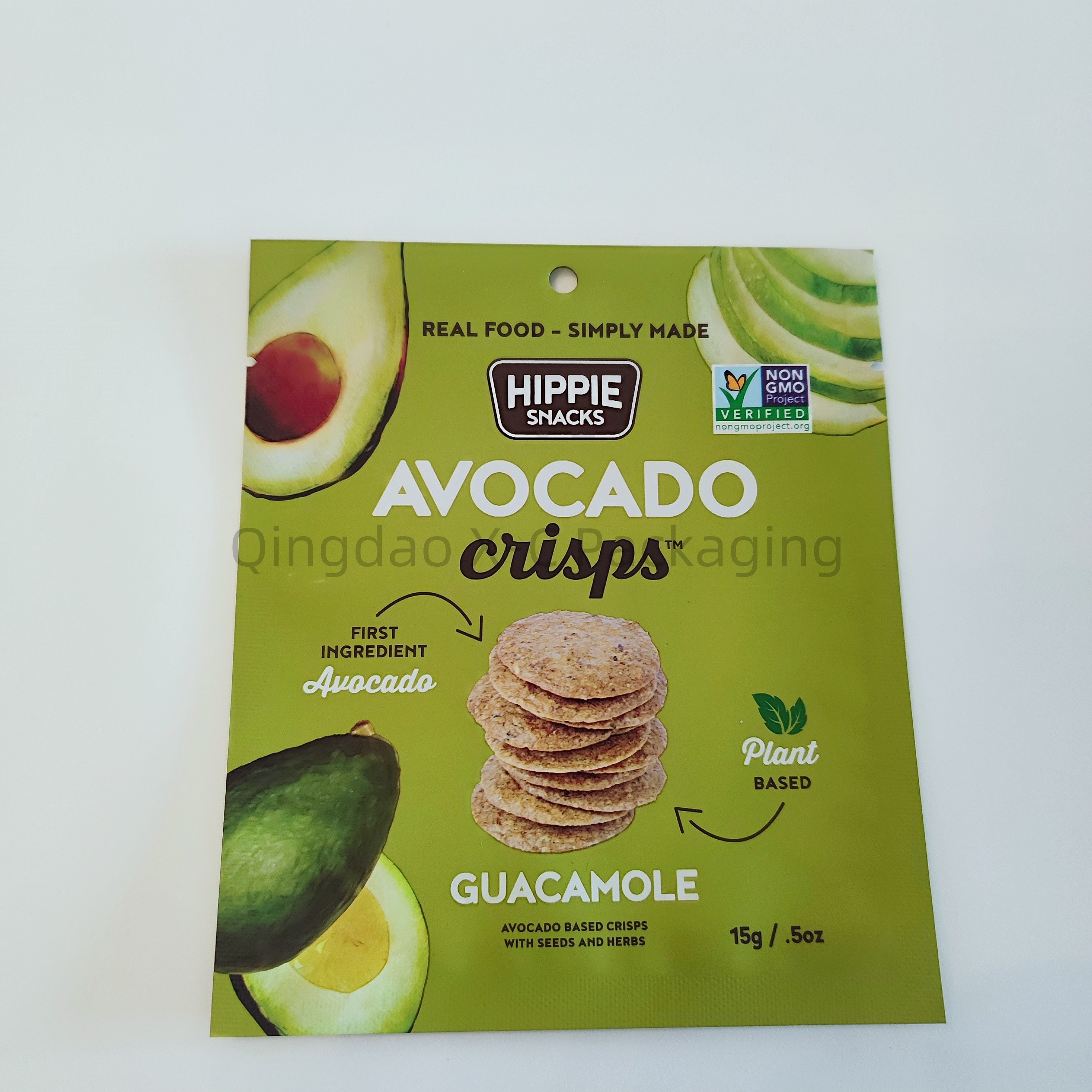 Laminated 3 Side Seal Packaging Bags Customized Logo Food Sachet Packaging