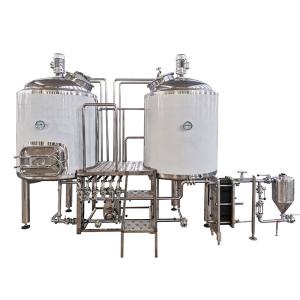 China Easy to Operate Beer Production Plant for Turnkey Project in Industrial Beer Brewing factory