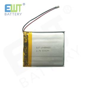 China Nominal Voltage 3.7V Lithium Polymer Battery LP484450 3.7V 900mAh A Grade for Discharge –20～60C factory