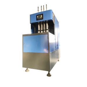 China Semi Automatic Four Cavity Bottle Blowing Machine LGB-4-15 for Food Beverage Bottling factory