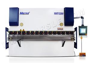 China WC67K 100T 3200mm TP10 aluminum iron plate hydraulic press brake factory