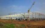 Prefabricated Workshop Buildings / Industrial Steel Frame Buildings