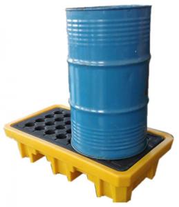 China Iso Oil Drum Spill Containment Pallet Deck IBC Spill Pallet 43-200L Sump on sale