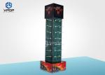 Customized Size Cardboard POS Displays , Packaged Products Cardboard Hook