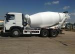Diesel Fuel Self Loading Concrete Mixer A7 9m3 371HP Concrete Transit Mixer