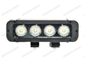 China 8 Inch 12v 24v 4000lm Single Row LED Light Bar 40W Waterproof For Motorcycle factory