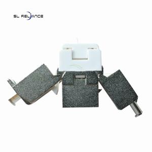 China ZINC Alloy FTP CAT 7 Keystone Jack RJ45 STP Keystone Ethernet Coupler factory