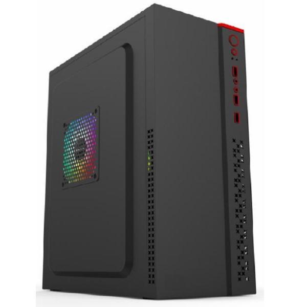 China Mid-Tower ATX Computer Case with SPCC 0.35mm Construction Supports ATX Micro-ATX Mini-ATX and Features Multiple Cooling Fans factory