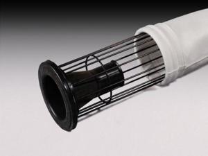 China Cement Plant Filter Bag Cage Surface Spray Silicon Treatment Customized Size factory