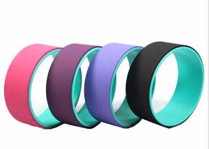 China 15MM Stress Less Yoga Wheel Exercises For Back Pain Homeuse Fitness Routines factory