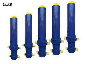China Standard Hydraulic Lift Cylinder Chrome 13-90 tons for Truck Lifting factory