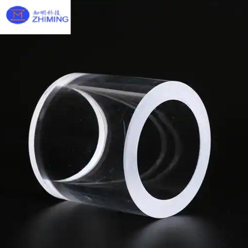 Sapphire Tube length 50.8 mm Pressure Resistant Customized Size Single Crystal