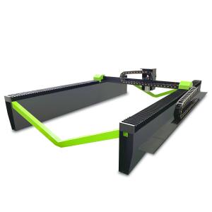 China CE Water Cooled Gantry Fiber Laser Cutting Machine 1000 Watt Laser Cutter factory