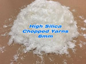 China High Strength Stapled 6mm Glass Fiber Chopped Strands factory