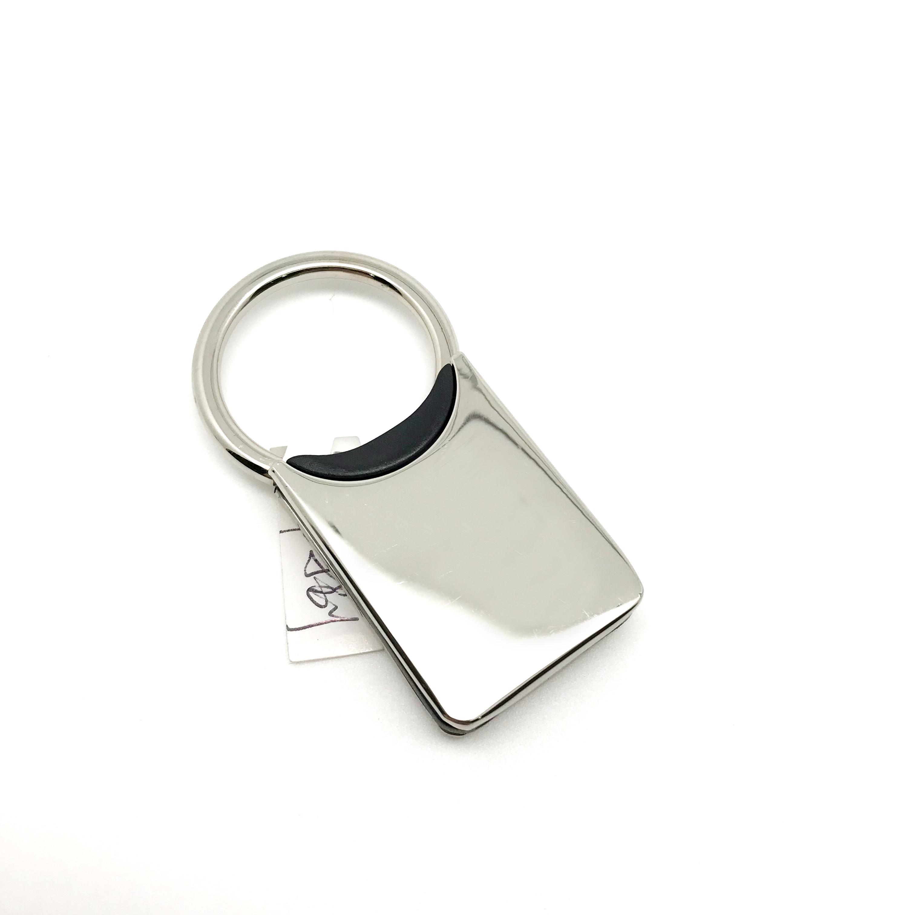 As Photo Metal Keychain Holder with Customized Logo Available