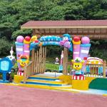 Funny Kids Amusement Ride , Indoor Amusement Rides Driving Traffic Town