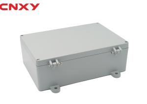 China Outdoor Hinged Aluminum Box , Corrosion Proof Waterproof Junction Box factory