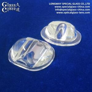 China Street Light Cob Led Glass Lens From Borosilicate Glass 3.3 OEM Available factory