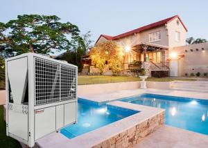 China Meeting EVI MD200D pools swimming outdoor heat pump air to water air heating system pump R410A/R417A/R744/R32 factory