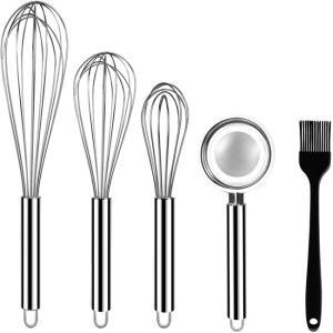 China Nonrust Mini Whisk Stainless Steel , Wire Whisks For Cooking Dustproof factory