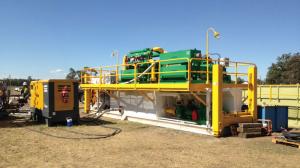 China HDD Mud Recycling System Linear Motion Shale Shaker In Well Drilling factory