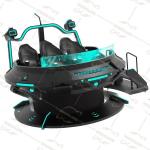 Dreamland Guangzhou vr supplier battleship UFO Tank 5 Seat Cinema VR Rotation