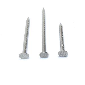 China 5.0X100MM Hollow Shank Grooved Flat Head Nails Stainless Steel 316 factory