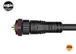 10A 300V M16 IP68 3 Pin Round Power Connector