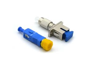 China FTTH FC To SC Fiber Optic Attenuator 50dB High RL Metal / Plastic Housing factory