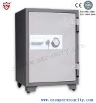 Powder Coating 65L security Fire Resistant Safe box with 28 / 25mm 2 Dead Bolts