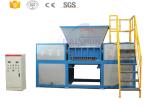 Double shaft waste home plastic shredder machine manufacturer