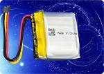 3.7V 370mah Lithium Battery Pet Li Ion Battery 1C Discharge 500 Cycles