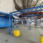Non Standard Horizontal Powder Coating Line For Steel Substrates Weight 10000 KG