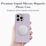 Strong Magnet Magsafe Liquid Silicone Phone Case For IPhone 16 Pro