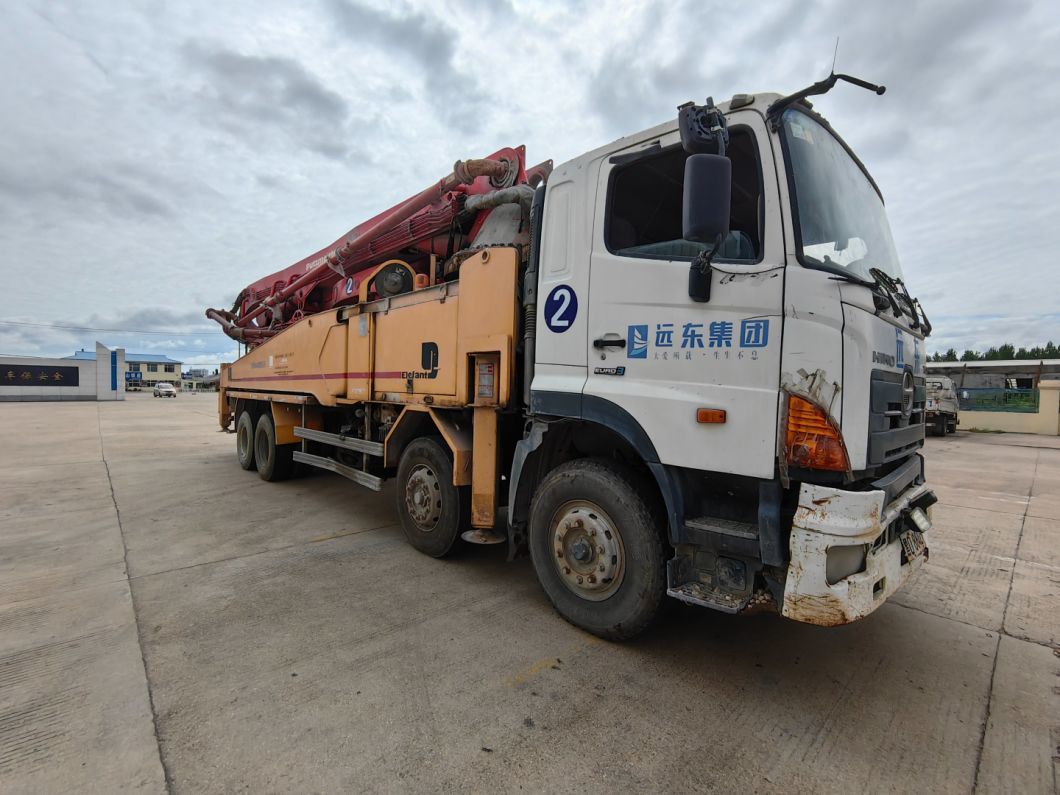 Construction Machine 2011 Putzmeister 49m Concrete Pump Truck Pump Concrete Mixer for Sale at Very Good Price