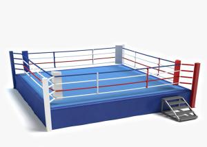 China Steel Post Boxing Exercise Equipment Raise Boxing Ring Complete Set Installs factory