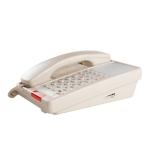 Adjustable Flash Hotel Guest Room Telephone Beige Color Wired Table Phone