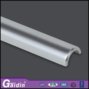 China aluminum extrude global market architectural kitchen cabinet shower door handle profiles factory