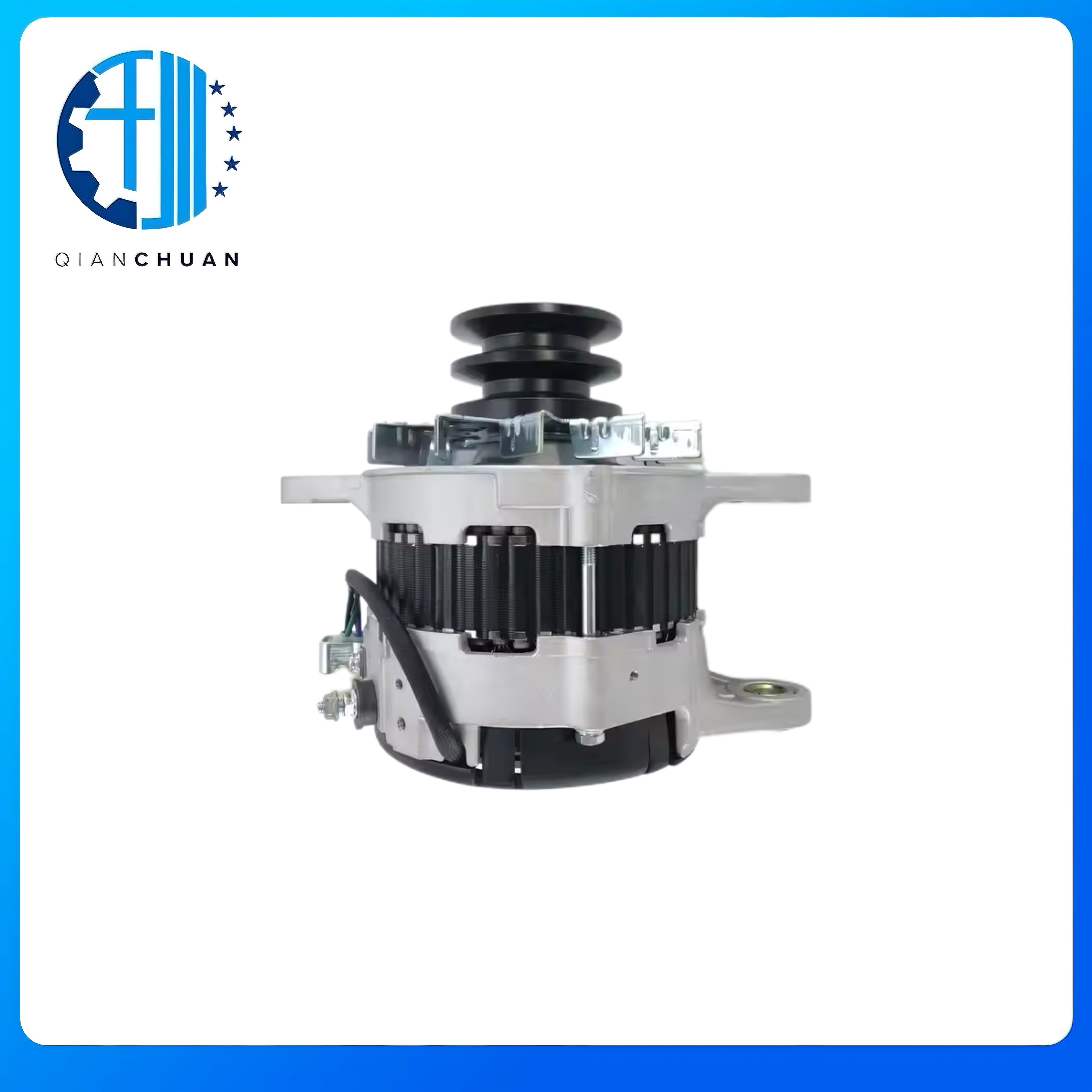 24V 60A Alternator 27040-2191 for Kobelco SK200-8 Excavator Engine Spare Parts for Machinery Construction