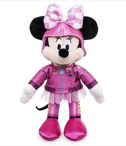 China Fashion Disney Plush Toys , Pink Mickey Mouse Disney Roadster Racers Cars Stuffed Animal 30cm factory