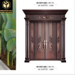 Contemporary Design And Durability Copper Garden Gate Entrance Doors