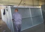 chain link temporary fence