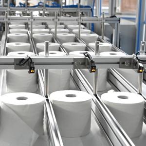 China CE 12rolls 15bags/Min Paper Roll Packing Machine For Bundling factory