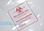 Blood Transport Bags, first aid bag pac Pre-Printed Poly Bags For Disposing
