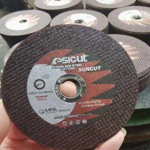 China OEM Inox Cut Off Wheel 4''X1/17''X5/8'' Carbide Blade For Angle Grinder factory