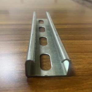 China GB/T 700-2006 Standard Carbon Steel Perforated Galvanized Strut Channel C Shaped In Grade Q195/Q235/Q345 factory